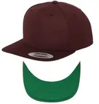 Flexfit - Classic Snapback Basecap - Maroon/Green / One Size