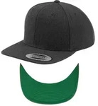 Flexfit - Classic Snapback Basecap - Dark Grey/Green / One Size