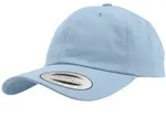 Flexfit - Low Profile 6-Panel Cap aus Baumwolle 6245CM" - Light Blue / One Size"
