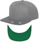 Flexfit - Classic Snapback Basecap - Silver/Green / One Size