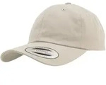 Flexfit - Low Profile 6-Panel Cap aus Baumwolle 6245CM" - Stone / One Size"