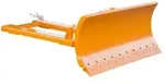 BAUER S&uuml;dlohn Schneeschieber f&uuml;r Stapler SCH-F 150, Gelborange