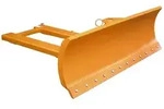 BAUER S&uuml;dlohn Schneeschieber f&uuml;r Stapler SCH-S 180, Gelborange