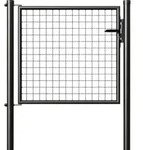 MR-Zaun Gartentor einfl&uuml;gelig, anthrazit, 1.000 mm x 1.500 mm