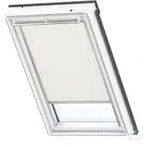 VELUX Verdunkelungs-Rollo Duo DFD MK08 1085S Beige/Wei&szlig;, Schiene alu
