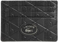 Lacoste Kartenetui Nomogramme aus Leder - BLACK Size One Size