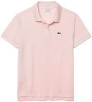 Lacoste Regular Fit-Polohemd aus geschmeidigem Petit Piqu&eacute; - Hellrosa Size 34
