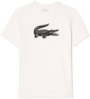 Lacoste Sport-T-Shirt mit XXL-Logo und Ultra Dry-Technologie - Wei&szlig; / Schwarz...