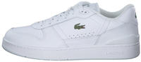 Lacoste Herren-Sneakers T-Clip Set aus Leder - WHITE/WHITE Size 40