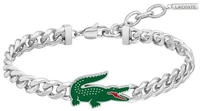 Lacoste Arthor Armband - SILVER AND GREEN Size M