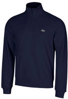 Lacoste Fleece-Sweatshirt mit Rei&szlig;verschluss und hohem Kragen - Navy Blau Size S