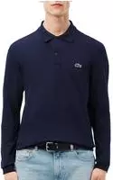 Lacoste Regular Fit-Polohemd aus Baumwolle mit langen &Auml;rmeln - Navy Blau Size L