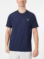 Lacoste Leichtes, Sportliches Stretch-T-Shirt, mit UV-Schutz - Navy Blau Size 6 - XL