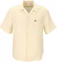 Lacoste Relaxed Fit-Hemd aus Leinen - Beige Size XL - 44