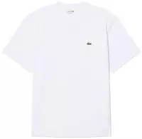 Lacoste T-Shirt aus schwerem Baumwolljersey - Wei&szlig; Size L