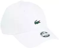 Lacoste Kappe Lacoste x New Era - Wei&szlig; Size One Size