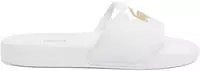 Lacoste Damen-Schlappen Serve Slide 0.0 - WHT/BRZ Size 35.5