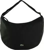 Lacoste Gro&szlig;e halbmondf&ouml;rmige Tasche Neocroc - BLACK Size One Size