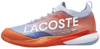 Lacoste Damen-Tennisschuhe AG-LT25 Lite f&uuml;r Sandpl&auml;tze - LT BLU/ORG Size 37.5
