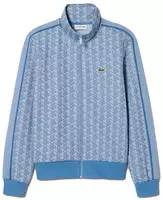Lacoste Track-Jacke Paris aus Jacquard mit Rei&szlig;verschluss - Bleu Clair / Bleu Size