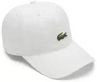 Lacoste Kappe aus Baumwoll-Twill - Wei&szlig; Size One Size