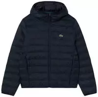 Lacoste Wasserabweisender Daunen-Windbreaker - Schwarz Size 52 - M-L