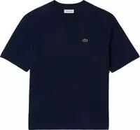 Lacoste Relaxed Fit-T-Shirt aus weicher Baumwolle - Navy Blau Size 38