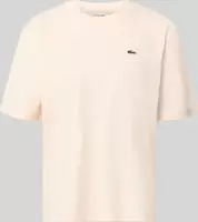 Lacoste Relaxed Fit-T-Shirt aus weicher Baumwolle - Hellrosa Size 34