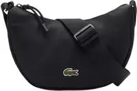 Lacoste Halbmondf&ouml;rmige Tasche Neocroc - BLACK Size One Size