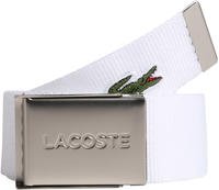 Lacoste G&uuml;rtel L.12.12 Concept French Made - BRIGHT WHITE Size 90 cm
