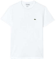 Lacoste T-Shirt aus Pima-Baumwolle - Wei&szlig; Size M