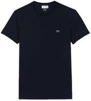 Lacoste T-Shirt aus Pima-Baumwolle - Navy Blau Size S