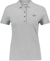 Lacoste Slim Fit Damen Lacoste Poloshirt aus Stretch-Baumwoll-Piqu&eacute; - Heidekraut