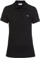 Lacoste Regular Fit-Polohemd aus geschmeidigem Petit Piqu&eacute; - Schwarz Size 40