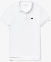 Lacoste Regular Fit-Polohemd aus geschmeidigem Petit Piqu&eacute; - Wei&szlig; Size 36