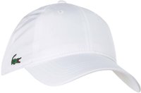 Lacoste Leichte Sportkappe aus Diamant-Taft - Wei&szlig; Size One Size