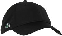 Lacoste Leichte Sportkappe aus Diamant-Taft - Schwarz Size One Size