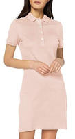Lacoste Slim Fit-Polokleid aus dehnbarem Mini Piqu&eacute; - Hellrosa Size 38