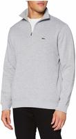 Lacoste Sweatshirt aus Interlock mit hohem Kragen und Rei&szlig;verschluss - Heidekraut
