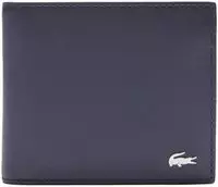 Lacoste Mittelgro&szlig;e Brieftasche FG aus Leder - PEACOAT Size One Size