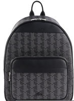 Lacoste Rucksack The Blend - MONOGRAM NOIR GRIS Size One Size