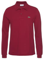Lacoste Classic Fit-Polohemd L.12.12 mit langen &Auml;rmeln - Burgunder Size 3XL