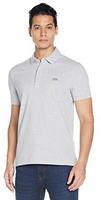 Lacoste Regular Fit-Polohemd Paris aus Stretch-Piqu&eacute; - Heidekraut Grau Size 6 - XL