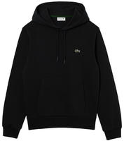Lacoste Fleece-Hoodie - Schwarz Size 6 - XL