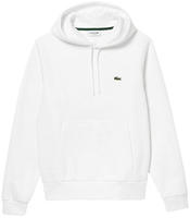 Lacoste Fleece-Hoodie - Wei&szlig; Size S