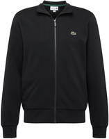 Lacoste Sweatshirt aus Fleece mit hohem Kragen und Rei&szlig;verschluss - Schwarz Size XXL