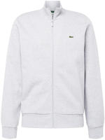 Lacoste Sweatshirt aus Fleece mit hohem Kragen und Rei&szlig;verschluss - Heidekraut Grau