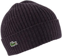 Lacoste Rippstrick-M&uuml;tze aus geb&uuml;rsteter Wolle - Size One Size