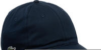 Lacoste Kappe aus Baumwoll-Twill - Navy Blau Size One Size