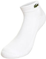 Lacoste Kurze Sportsocken aus Baumwolle - Wei&szlig; / Heidekraut Grau Size 39/42